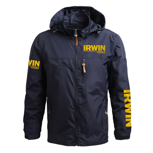 Irwin Tools Exclusive Logo Waterproof Outdoor Jacket Carpenter QTCAP311224A2IT - Blue