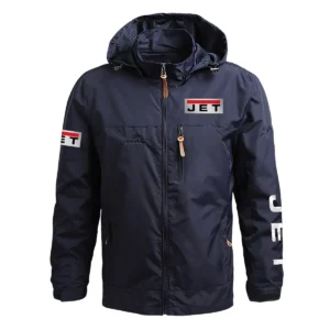 Jet Tools Exclusive Logo Waterproof Outdoor Jacket Carpenter QTCAP311224A2JT - Blue