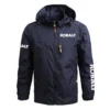 Kobalt Exclusive Logo Waterproof Outdoor Jacket Carpenter QTCAP311224A2KO - Gray