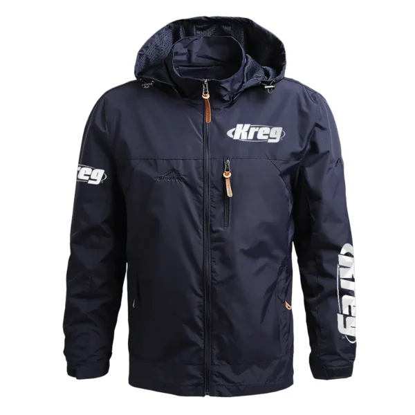 Kreg Tool Exclusive Logo Waterproof Outdoor Jacket Carpenter QTCAP311224A2KT - Blue