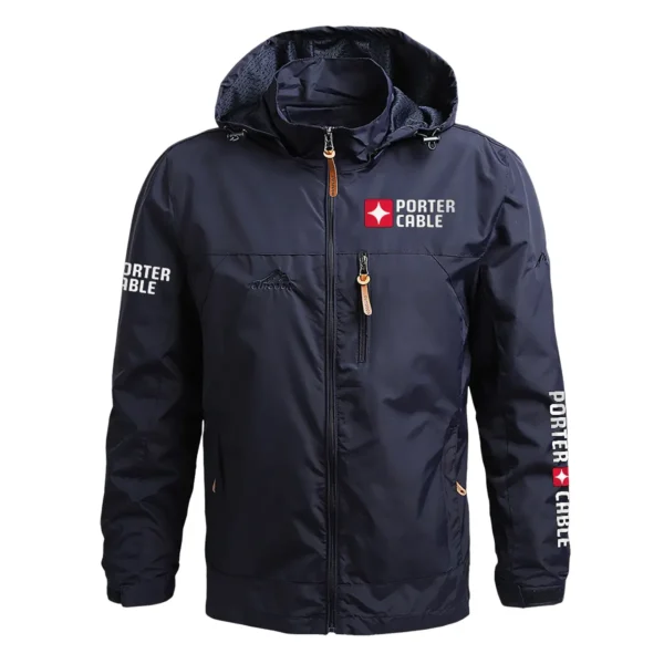 Porter-Cable Exclusive Logo Waterproof Outdoor Jacket Carpenter QTCAP311224A2PC - Blue