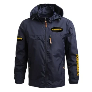 Powermatic Exclusive Logo Waterproof Outdoor Jacket Carpenter QTCAP311224A2PO - Blue