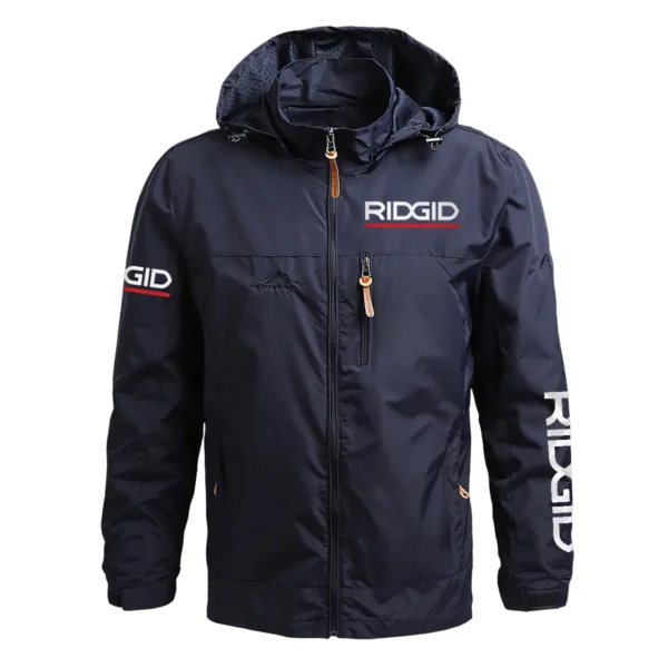 RIDGID Exclusive Logo Waterproof Outdoor Jacket Carpenter QTCAP311224A2RID - Blue