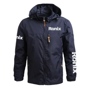 Ronix Exclusive Logo Waterproof Outdoor Jacket Carpenter QTCAP311224A2RO - Blue