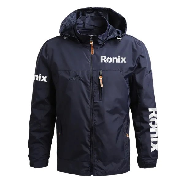 Ronix Exclusive Logo Waterproof Outdoor Jacket Carpenter QTCAP311224A2RO - Blue