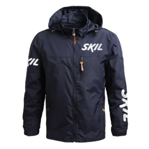 Skil Exclusive Logo Waterproof Outdoor Jacket Carpenter QTCAP311224A2SK - Blue