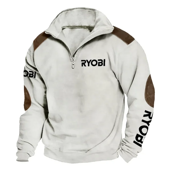 Ryobi Carpenter Exclusive Logo Tactical Quarter-Zip Sweatshirt Gift For Loves QTCAP180125A1RY - Milky White