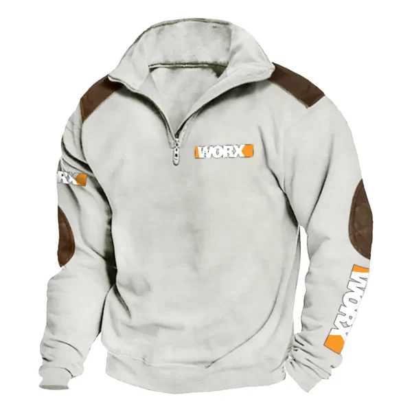 Worx Carpenter Exclusive Logo Tactical Quarter-Zip Sweatshirt Gift For Loves QTCAP180125A1WOR - Milky White