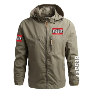 Bessey Tools Exclusive Logo Waterproof Outdoor Jacket Carpenter QTCAP311224A2BT - Khaki