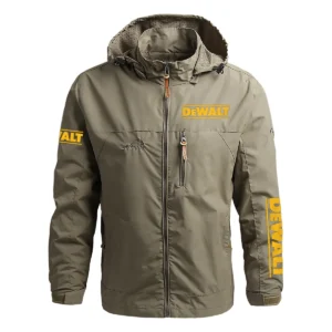 DeWalt Exclusive Logo Waterproof Outdoor Jacket Carpenter QTCAP311224A2DW - Khaki