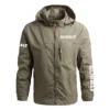 Kobalt Exclusive Logo Waterproof Outdoor Jacket Carpenter QTCAP311224A2KO - Gray