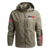 SawStop Exclusive Logo Waterproof Outdoor Jacket Carpenter QTCAP311224A2SAW - Gray