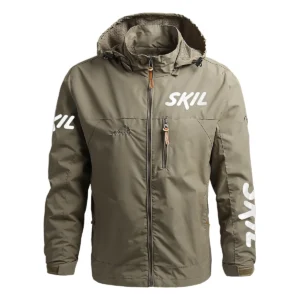 Skil Exclusive Logo Waterproof Outdoor Jacket Carpenter QTCAP311224A2SK - Khaki