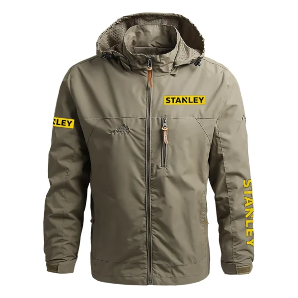 Stanley Exclusive Logo Waterproof Outdoor Jacket Carpenter QTCAP311224A2STA - Khaki