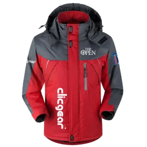 Clicgear The Open Championship Exclusive Logo Plush Charging Suit Gift For Loves HO130125A1TOPCLI - Red