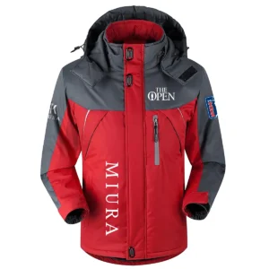 Miura Golf The Open Championship Exclusive Logo Plush Charging Suit Gift For Loves HO130125A1TOPMG - Red