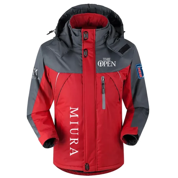 Miura Golf The Open Championship Exclusive Logo Plush Charging Suit Gift For Loves HO130125A1TOPMG - Red