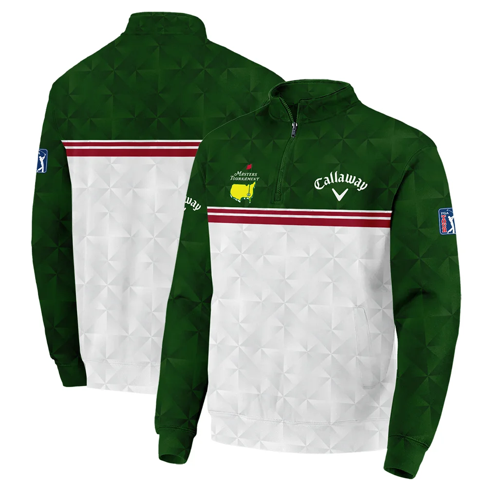 Callaway Quarter-Zip Jacket Masters Tournament Personalized, On-Course Comfort Timeless Appeal, HOMT021224A01CLWQTJ