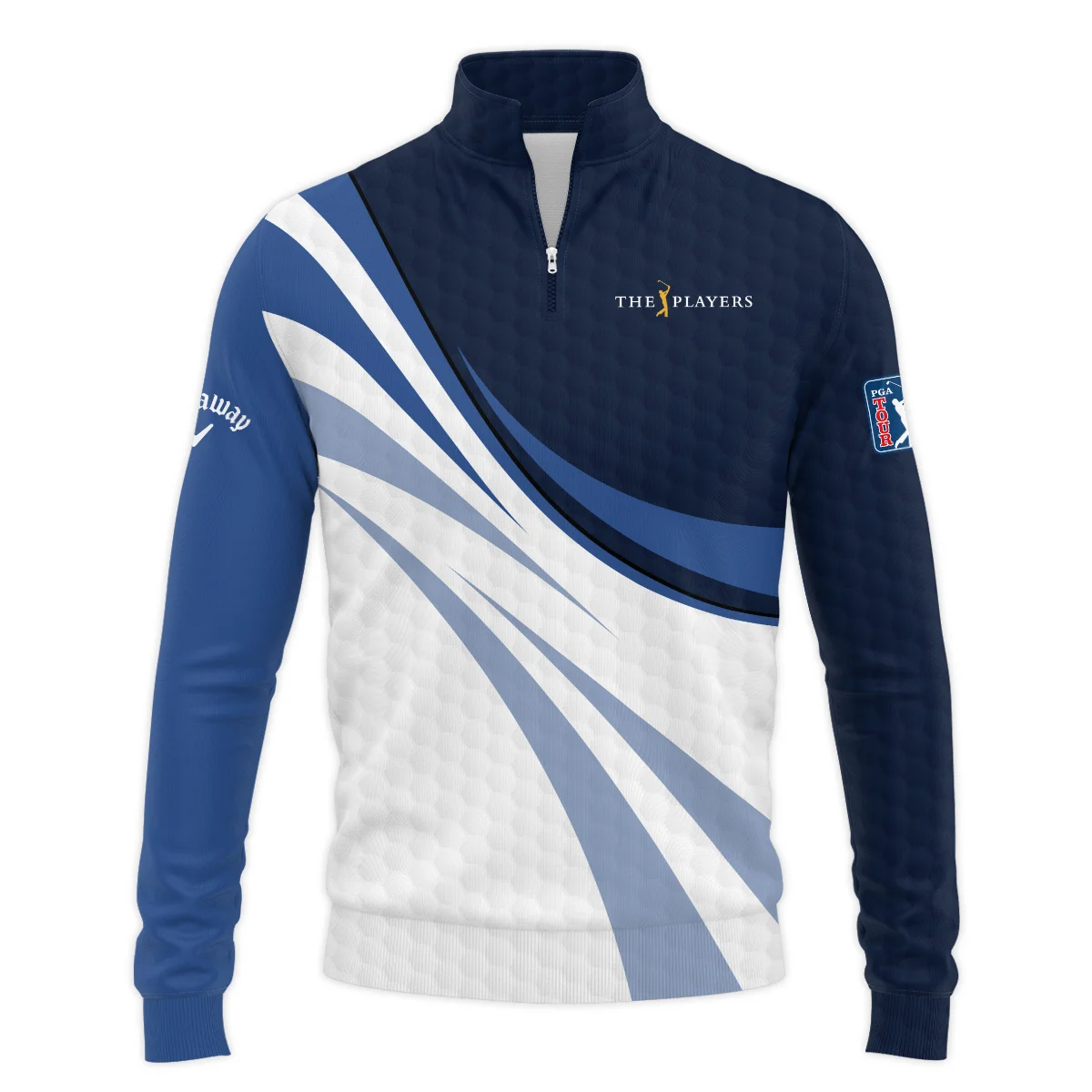 Callaway Quarter-Zip Jacket Personalized The Players Championship, Breathable Material Refined Fit, HOTP121224A1CLWQTJ