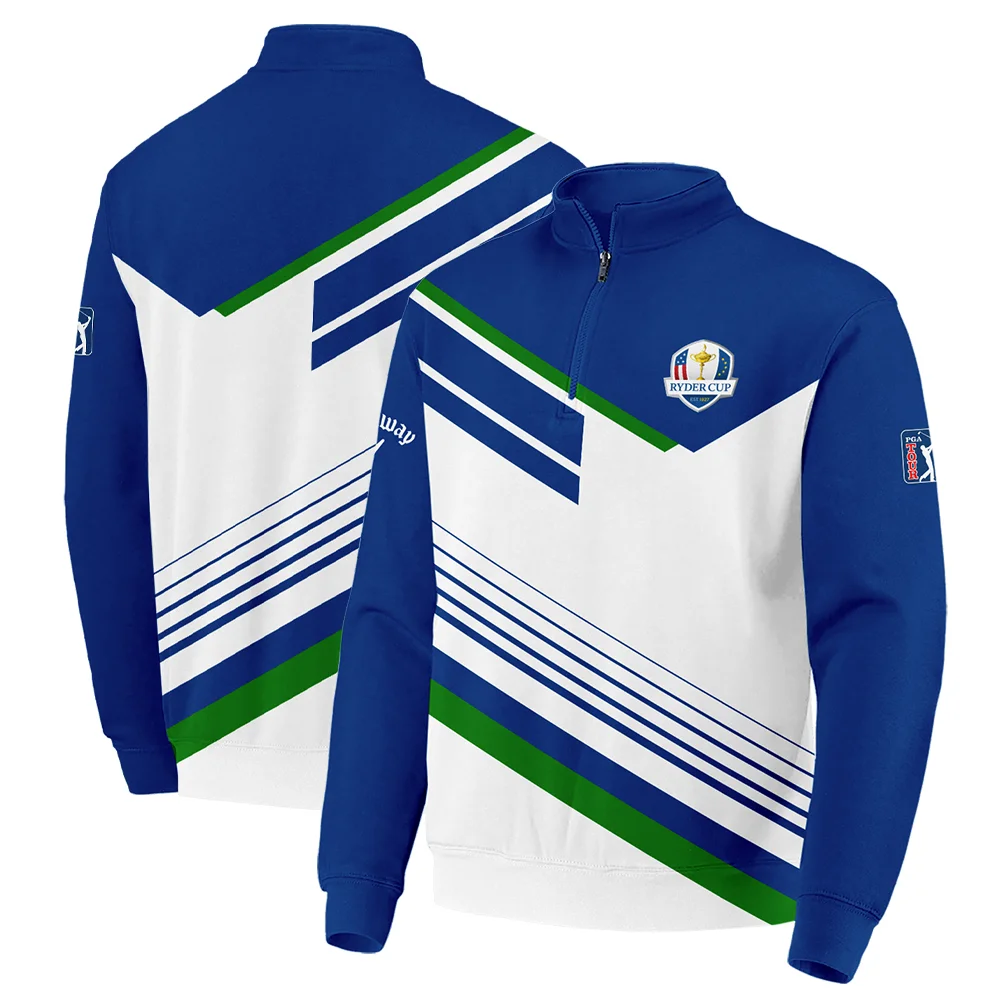 Callaway Quarter-Zip Jacket Ryder Cup Personalized, Inspired by The Masters All Over Prints, HORC131224A01CLWQTJ