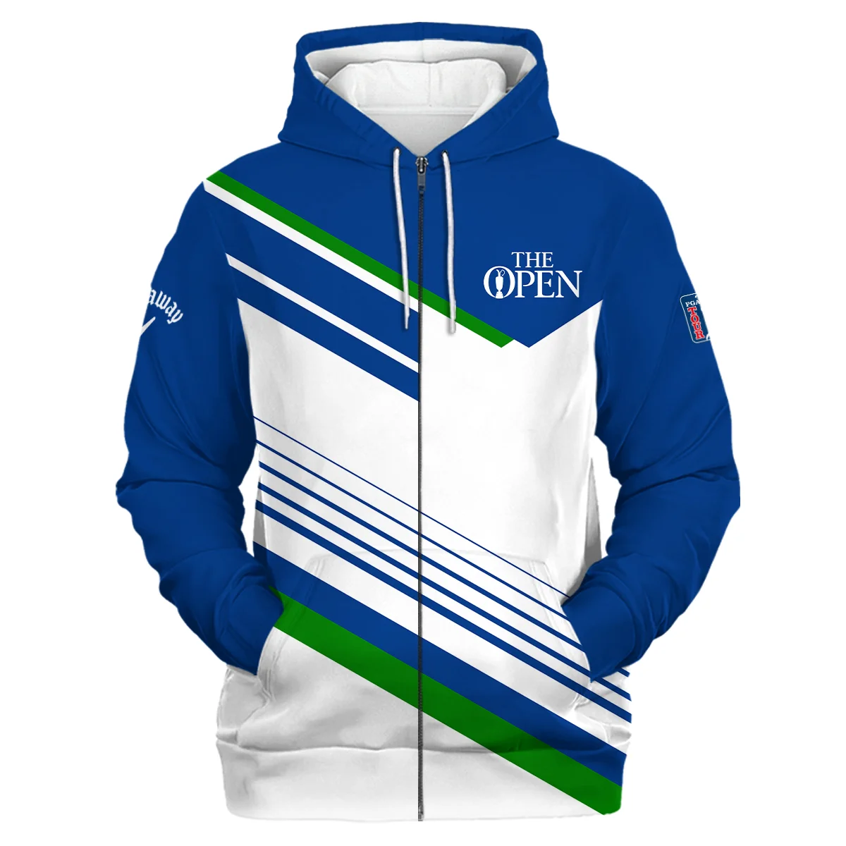 Callaway Zipper Hoodie The Open Championship Personalized, Inspired by The Masters Elegant Design, HOTOC131224A01CLWZHD