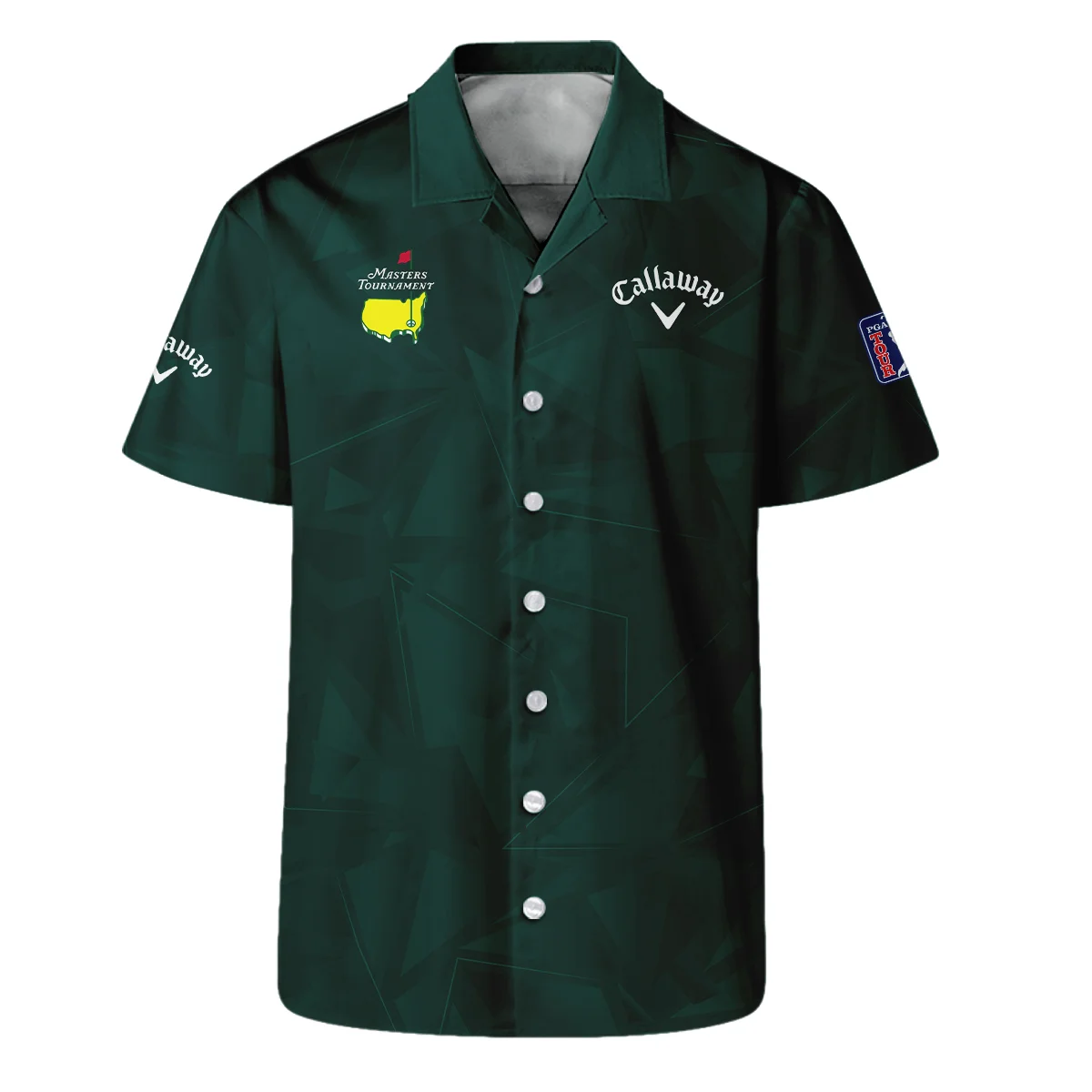 Masters Tournament Rolex Pattern Sport Jersey Dark Green Hawaiian Shirt Style Classic Oversized Hawaiian Shirt