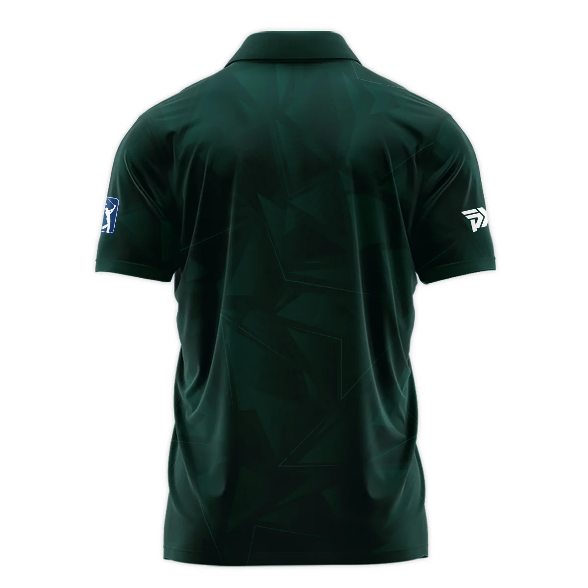 Dark Green Abstract Sport Masters Tournament Parsons Xtreme Golf Zipper Polo Shirt Style Classic Zipper Polo Shirt For Men