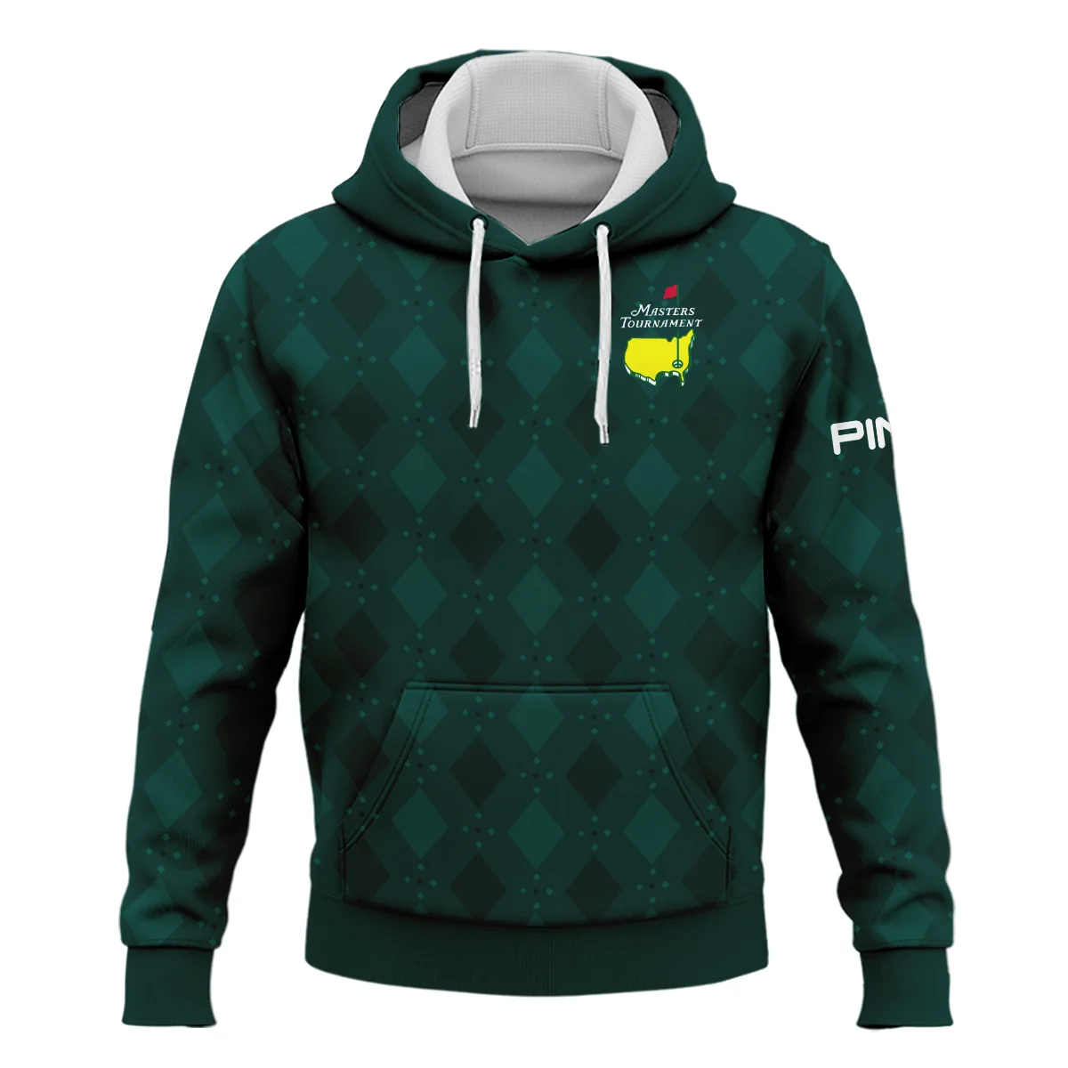 Masters Tournament Parsons Xtreme Golf Gradient Dark Green Pattern Hoodie Shirt Style Classic Hoodie Shirt