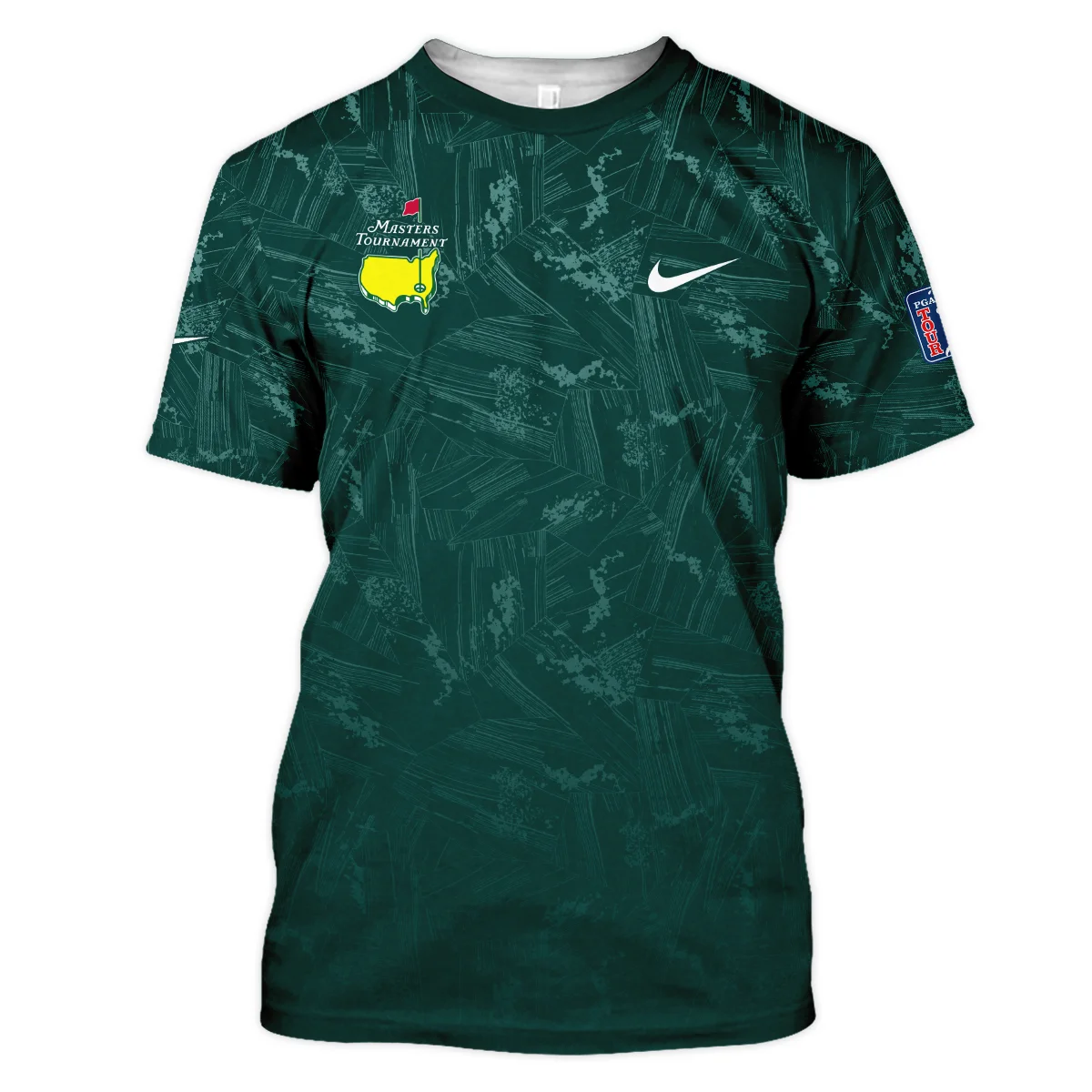 Dark Green Stars Pattern Grunge Background Masters Tournament Nike Unisex T-Shirt Style Classic T-Shirt