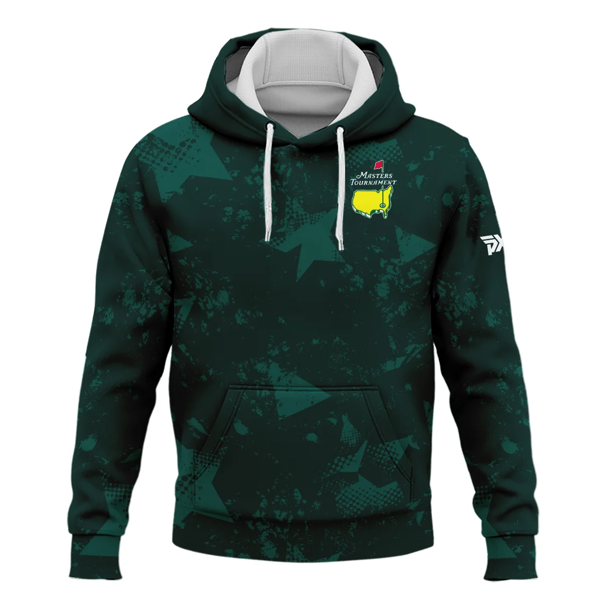 Dark Green Grunge Stars Pattern Golf Masters Tournament Hoodie Shirt Style Classic Hoodie Shirt