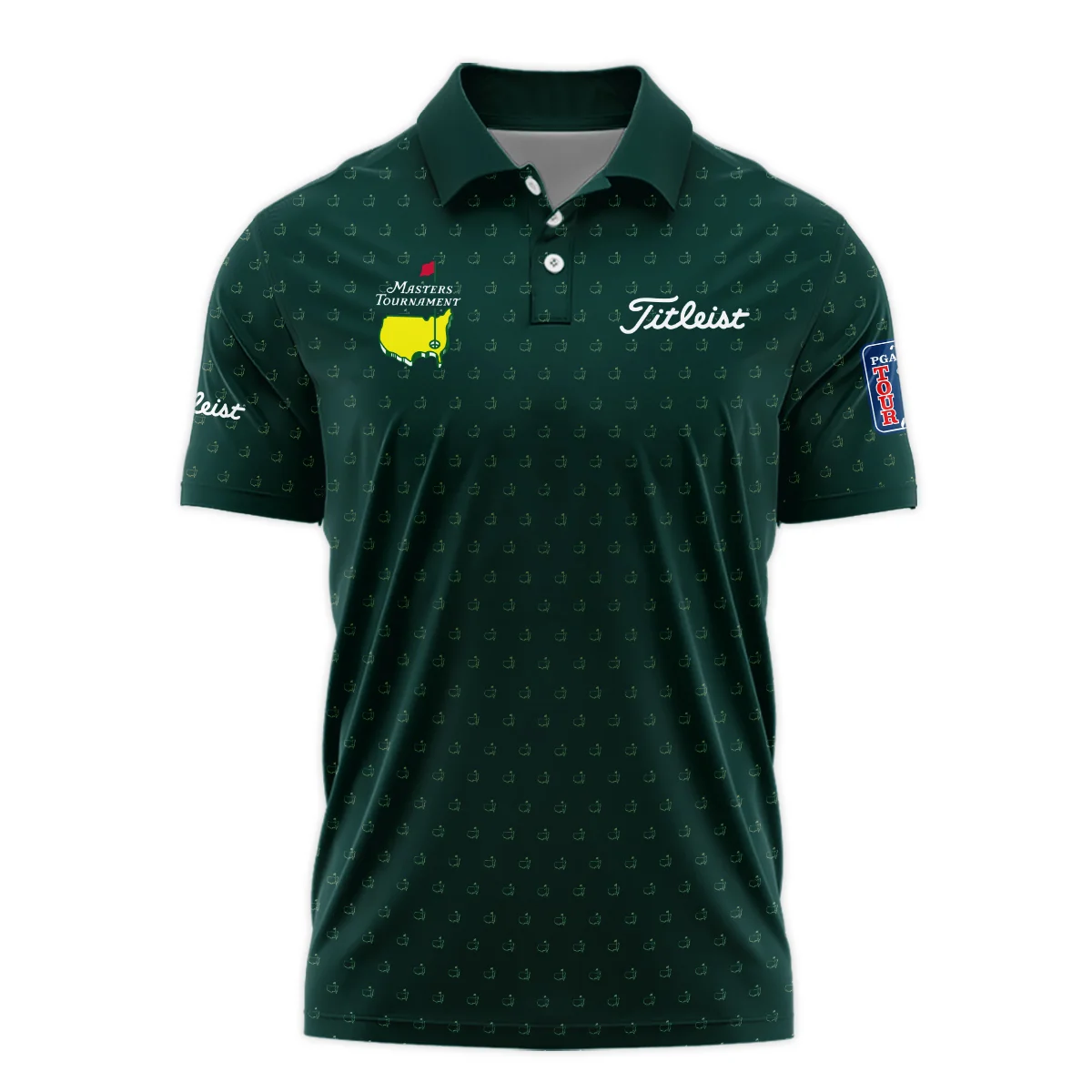 Golf Masters Tournament Callaway Polo Shirt Logo Pattern Gold Green Golf Sports All Over Print Polo Shirt For Men