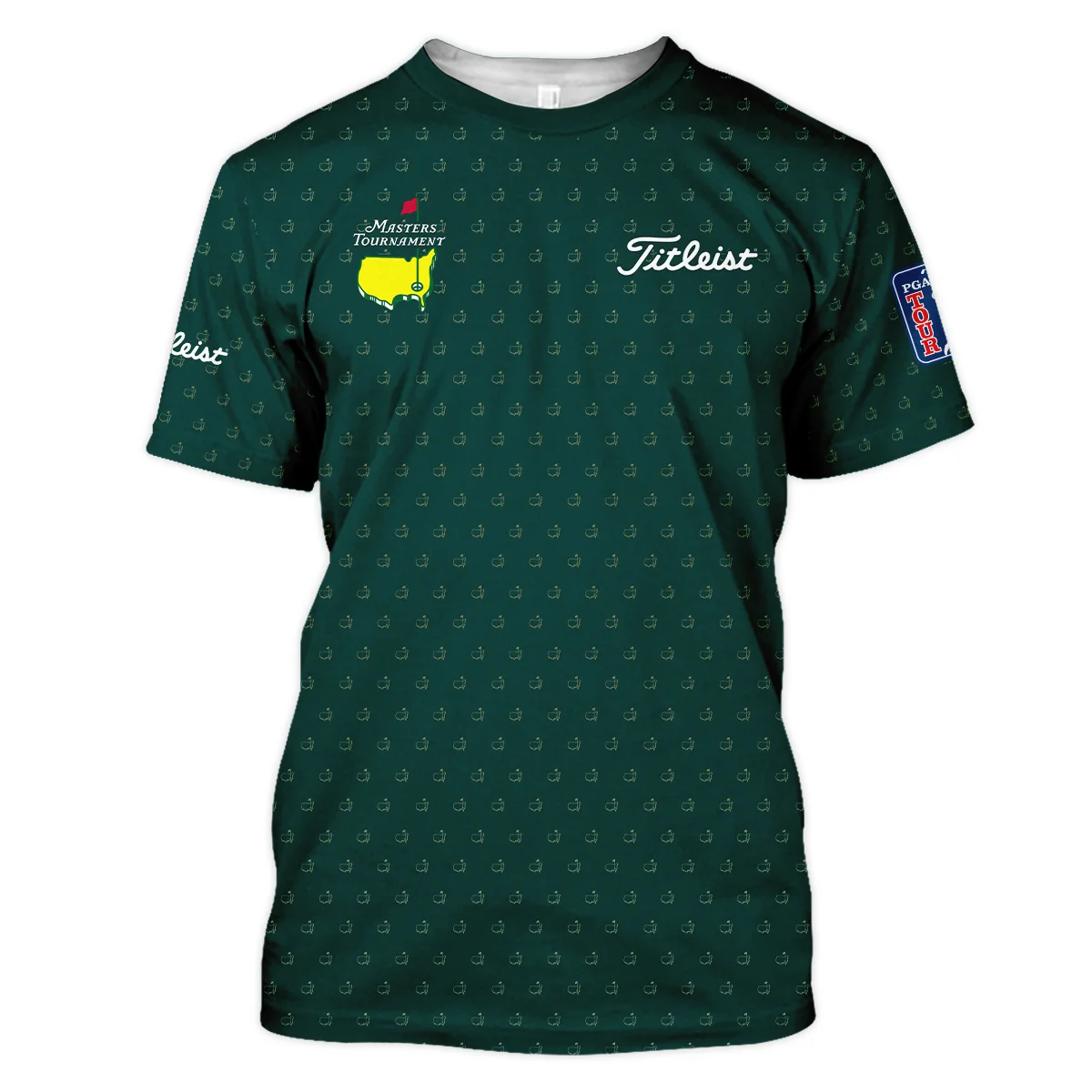 Golf Masters Tournament Titleist Unisex T-Shirt Logo Pattern Gold Green Golf Sports All Over Print T-Shirt