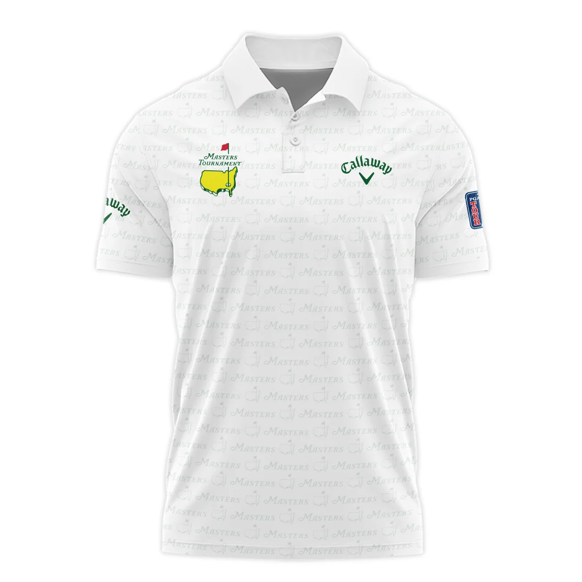 Golf Pattern Cup White Mix Green Masters Tournament Callaway Polo Shirt Style Classic Polo Shirt For Men