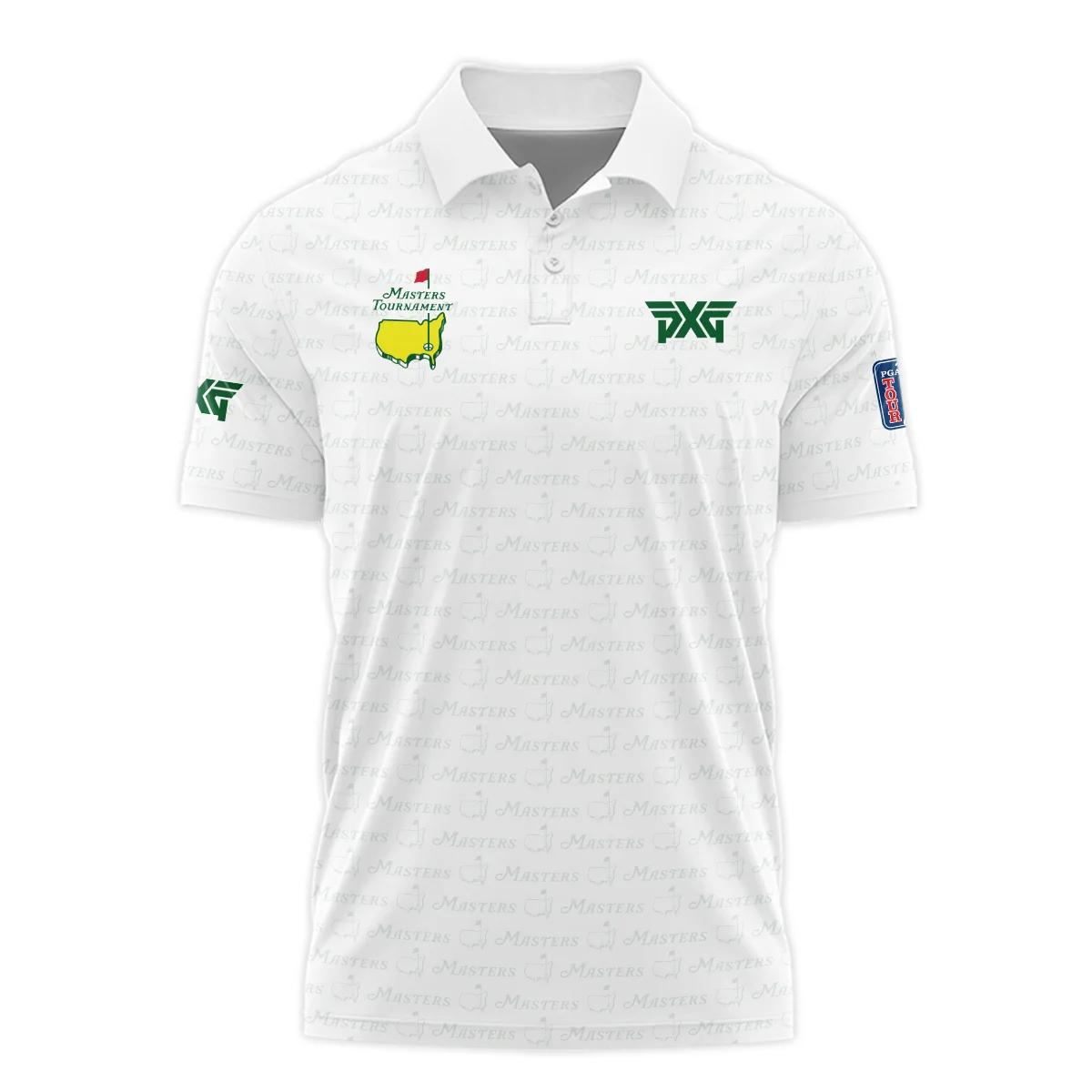 Golf Pattern Cup White Mix Green Masters Tournament Ping Polo Shirt Style Classic Polo Shirt For Men