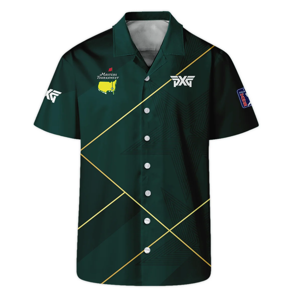 Golf Sport Dark Green Green Masters Tournament Parsons Xtreme Golf Hawaiian Shirt Style Classic Oversized Hawaiian Shirt