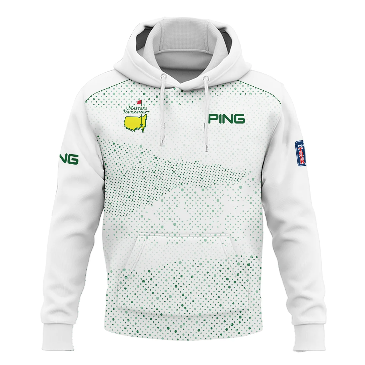 Masters Tournament Callaway Golf Pattern Halftone Green Hoodie Shirt Style Classic Hoodie Shirt