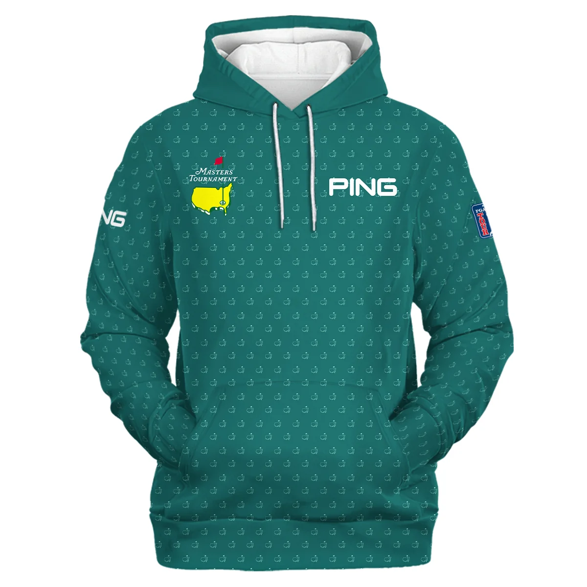 Hoodie Personalized Ping Masters Tournament, Casual Style Golf Essentials, HOMT201224A01PIHD