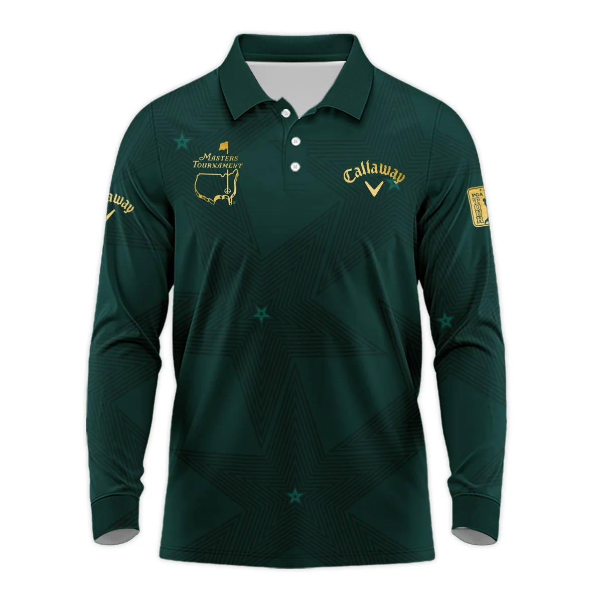 Long Polo Shirt Callaway Masters Tournament, Performance Gea Limited Edition, HOTPMT251124A02CLWLPL