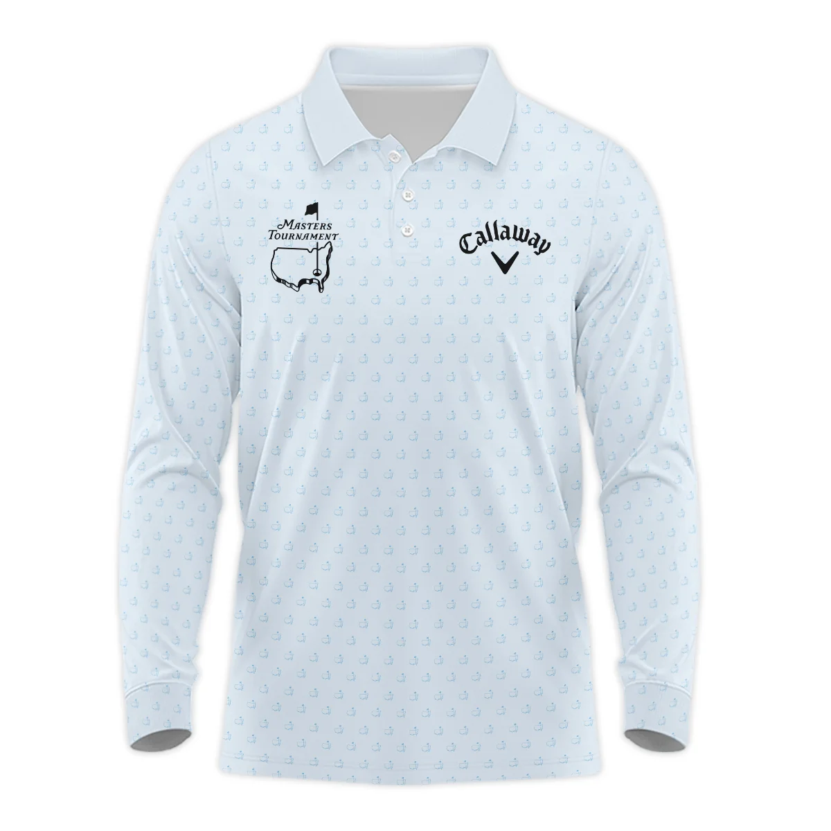 Long Polo Shirt Masters Tournament Callaway Personalized, Refined Fit Stylish Look, HOMT161224A01CLWLPL