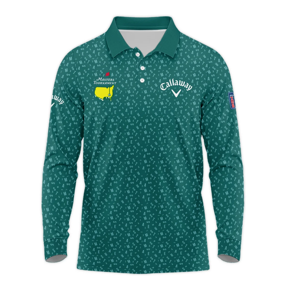 Long Polo Shirt Masters Tournament Personalized Callaway, Limited Run Elegant Design, HOMT201224A02CLWLPL