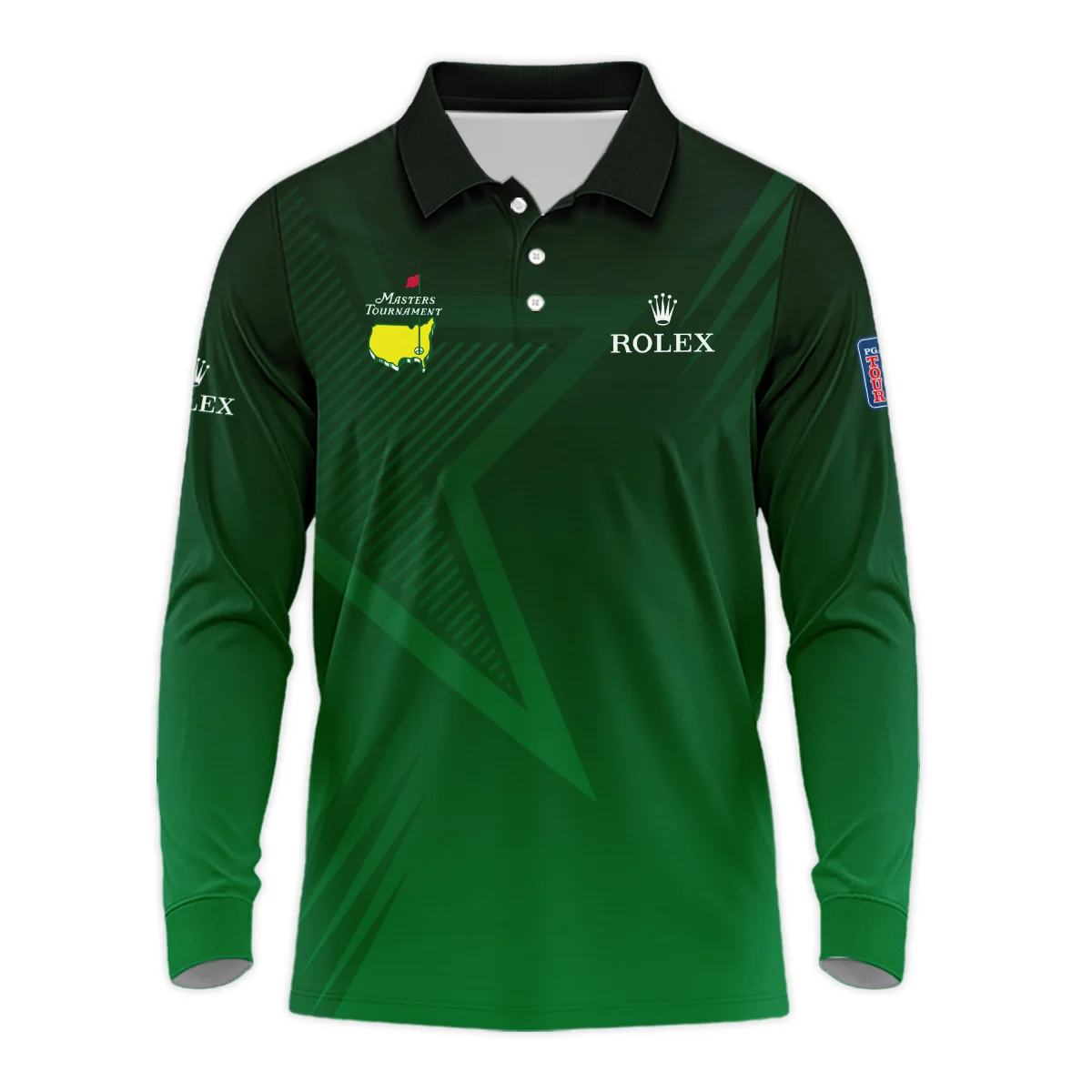 Long Polo Shirt Masters Tournament Personalized Rolex, Elegant Design Limited Availability, HOMT011124A03ROXLPL