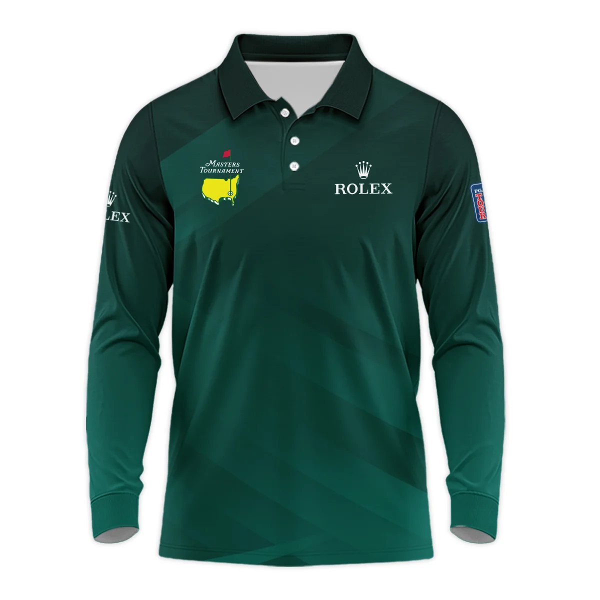 Long Polo Shirt Masters Tournament Personalized Rolex, Moisture-Wicking Comfort Fit, HOMT110324A01ROXLPL