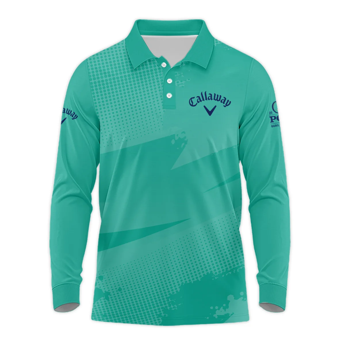 Long Polo Shirt Personalized Callaway 2025 PGA Championship, Limited Availability Limited Run, HOPGA281124A03CLWLPL