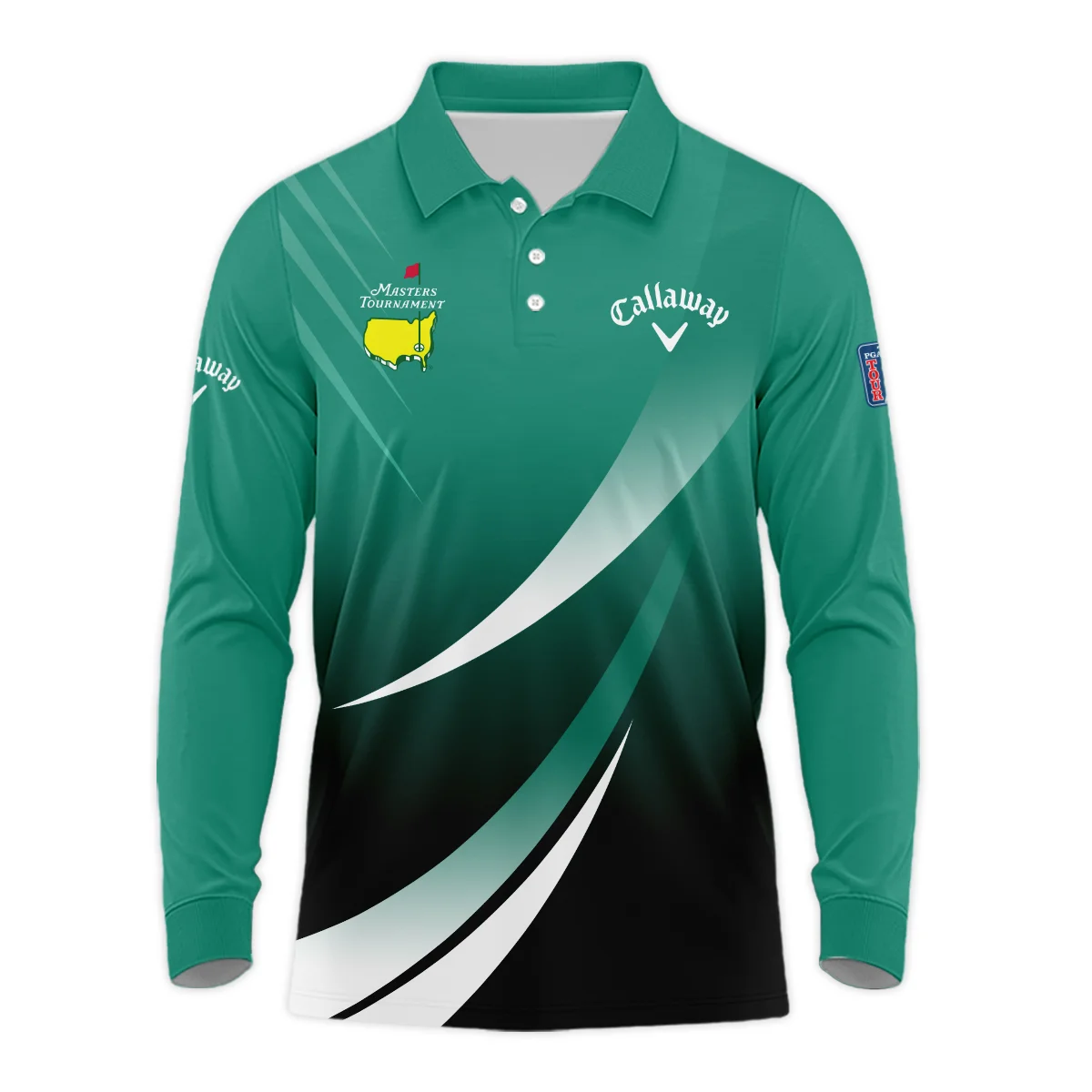 Long Polo Shirt Personalized Masters Tournament Callaway, Timeless Appeal Everyday Wear, HOMT030125A01CLWLPL