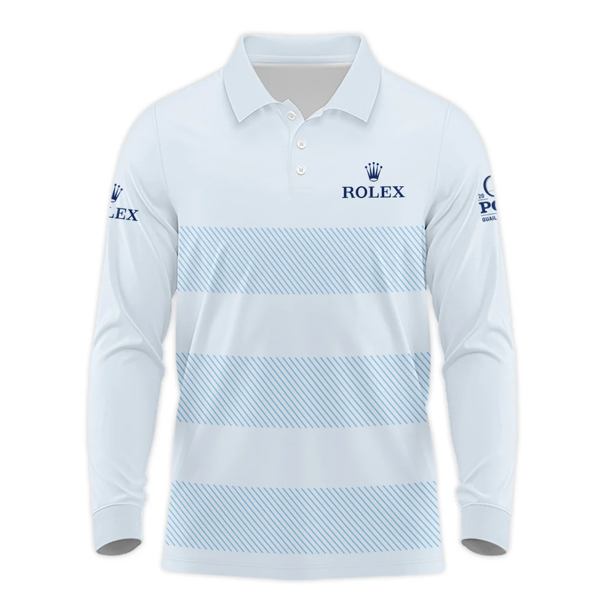 Long Polo Shirt Rolex Personalized 2025 PGA Championship, Breathable Material Modern Fit, HOPGA281124A02ROXLPL