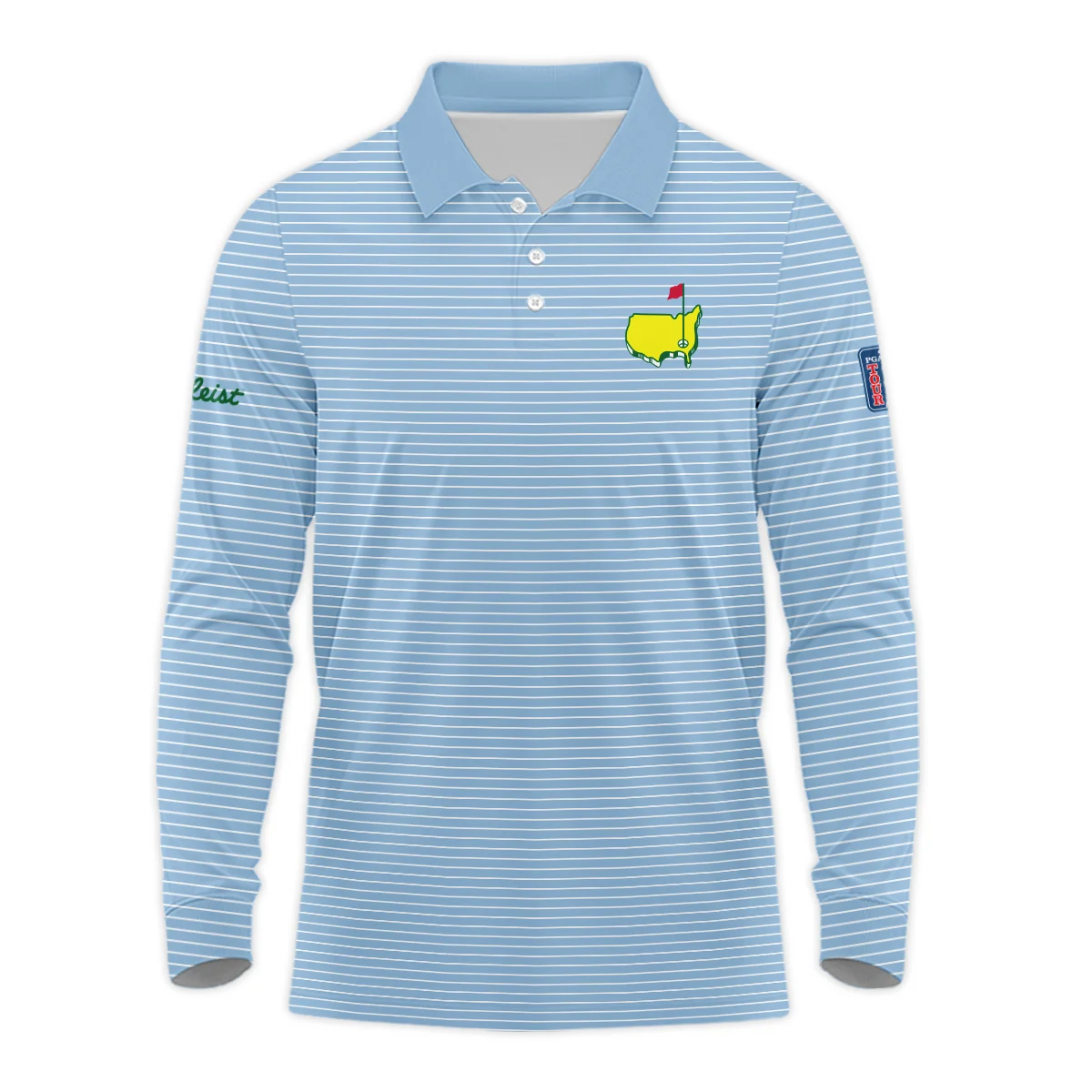 Long Polo Shirt Titleist Masters Tournament Personalized, Exclusive Collection High-Performance, HOMT231224A03TLLPL