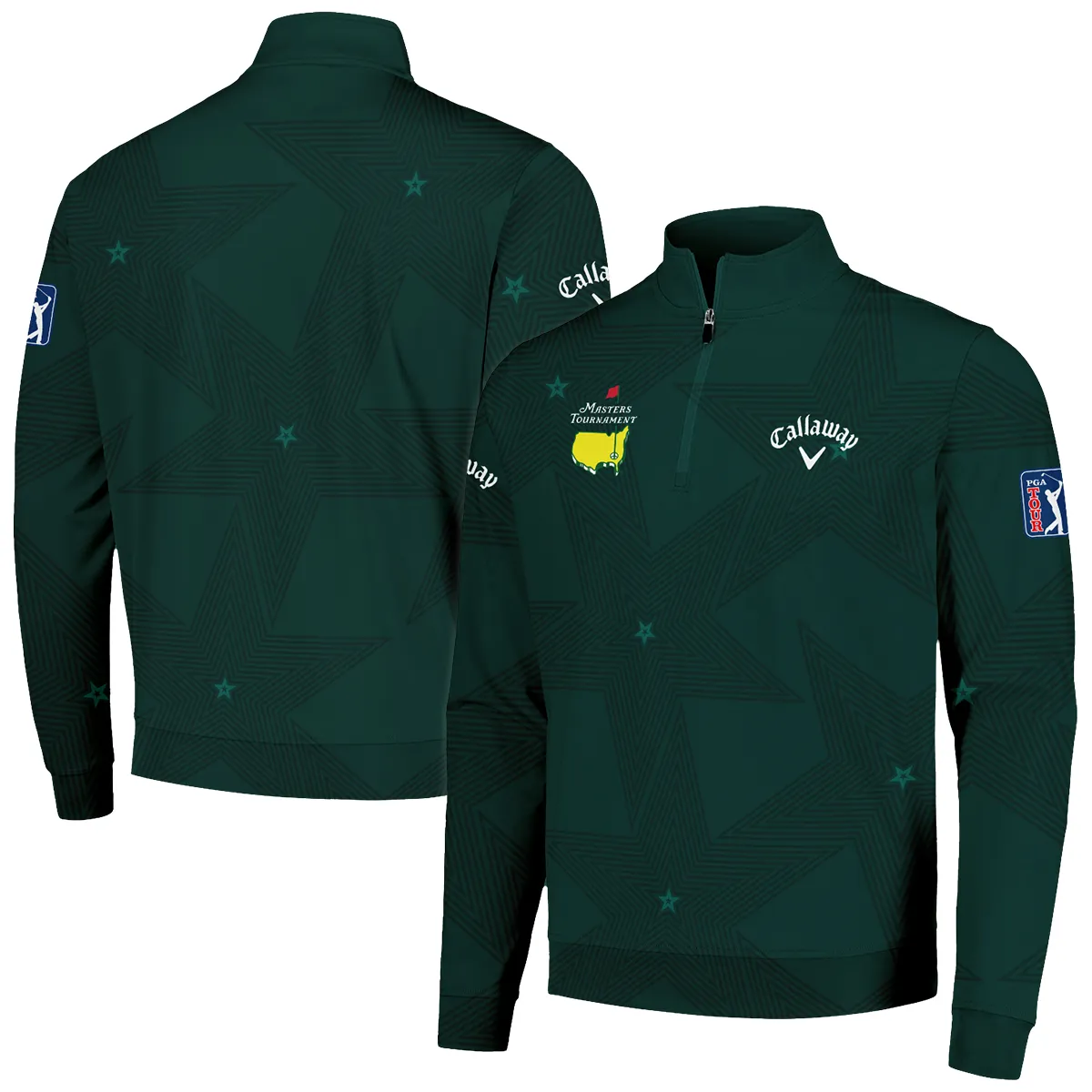 Masters Tournament Callaway Quarter-Zip Jacket, Casual Style Exclusive Collection, HOTPMT251124A01CLWQTJ