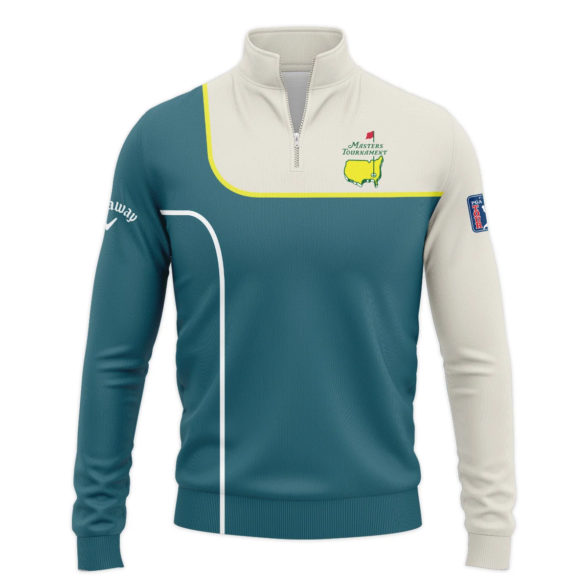 Masters Tournament Callaway Quarter-Zip Jacket Personalized, Durable Design Special Design, HOMT251224A02CLWQTJ