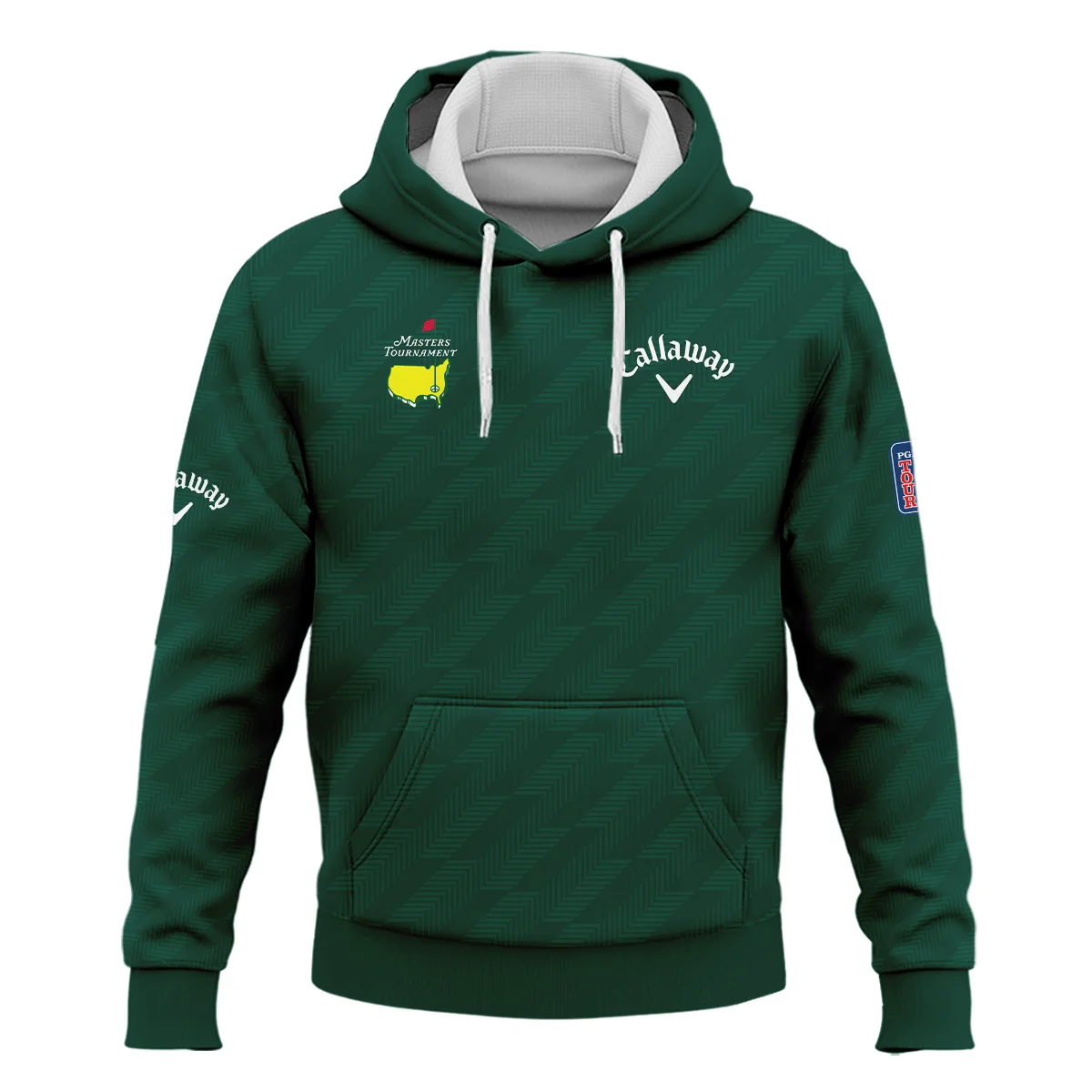 Masters Tournament Callaway Star Dark Green Pattern Hoodie Shirt Style Classic Hoodie Shirt