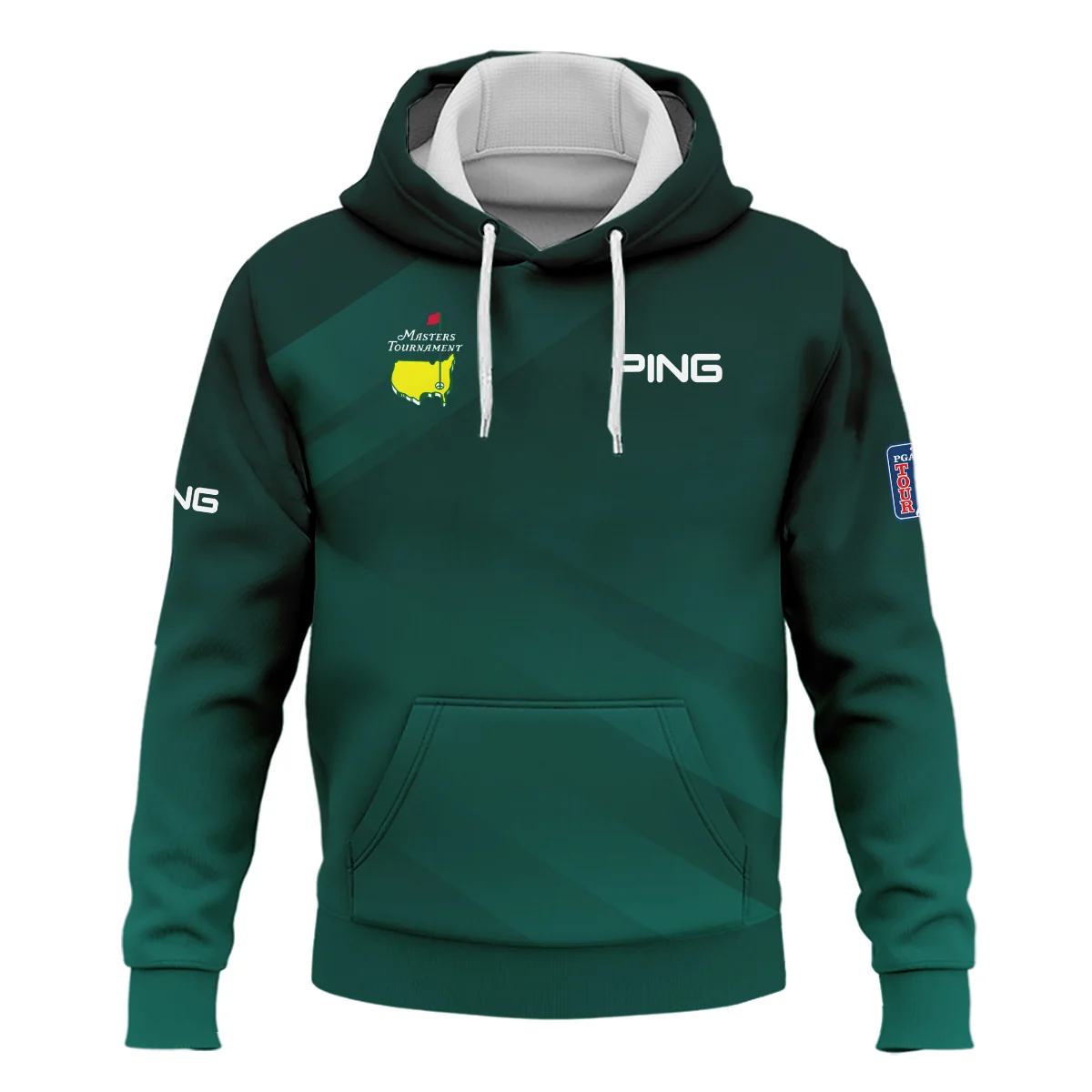 Masters Tournament Dark Green Gradient Golf Sport Adidas Hoodie Shirt Style Classic Hoodie Shirt